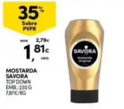 Continente Bom dia Mostarda savora promoção