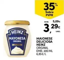 Continente Bom dia Mayonesa deliciosa heinz original promoção
