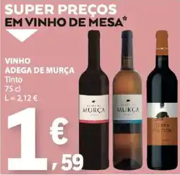 E.Leclerc vinho adega de murça promoção