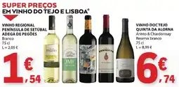 E.Leclerc Vinho regional península de setúbal adega de pegões branco promoção