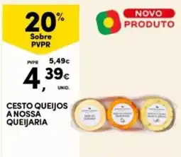 Continente Bom dia Cesto queijos a nossa queijaria promoção