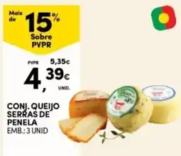 Continente Bom dia Conj. queijo serras de penela promoção