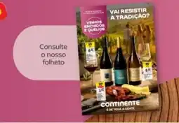 Continente Bom dia vinhos enchidos e quellos promoção