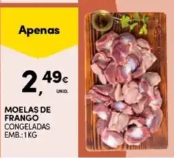 Continente Bom dia Moelas de frango congeladas promoção