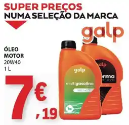 E.Leclerc óleo motor galp promoção