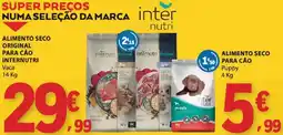 E.Leclerc Alimento seco original para cão internutri promoção