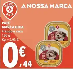 E.Leclerc Patê marca guia frango e vaca promoção