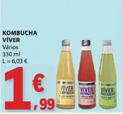 E.Leclerc Kombucha víver vários promoção