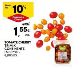 Continente Bom dia Tomate cherry trimix continente promoção