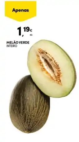 Continente Bom dia melão verde inteiro promoção