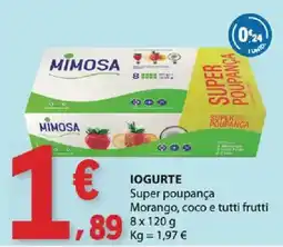 E.Leclerc Mimosa iogurte super poupança promoção