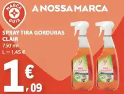 E.Leclerc spray tira gorduras clair promoção