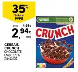 Continente Bom dia Cereais crunch chocolate promoção
