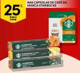 Continente Bom dia Starbucks nas cápsulas de café promoção