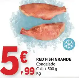 E.Leclerc red fish grande promoção