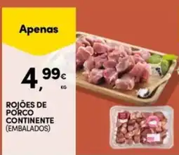 Continente Bom dia Rojões de porco continente promoção