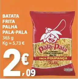E.Leclerc batata frita palha pala-pala promoção