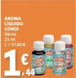 E.Leclerc Aroma líquido condi promoção
