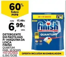 Continente Bom dia Detergente em pastilhas p/ maquina da loica finish quantum promoção