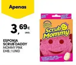 Continente Bom dia esponja scrub daddy mommy pink promoção