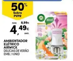Continente Bom dia ambientador elétrico airwick delícias de verão promoção