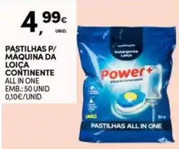 Continente Bom dia Pastilhas P/ máquina da loica continente promoção
