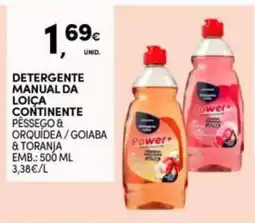 Continente Bom dia Detergente manual da loica continente promoção