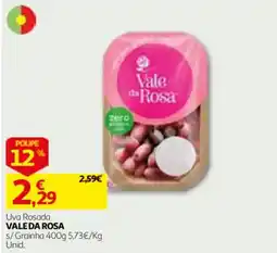 Auchan Uva Rosada Vale da Rosa promoção