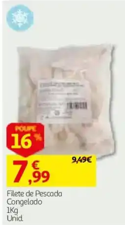 Auchan Filete de Pescada Congelado promoção