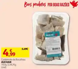 Auchan Caldeirada de Bacalhau Auchan promoção