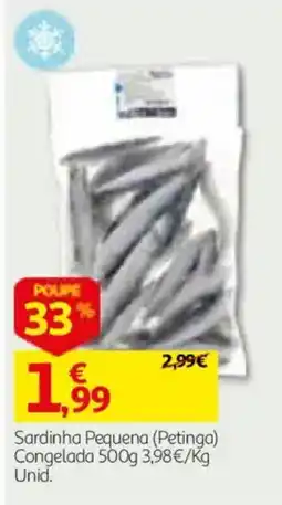 Auchan Sardinha pequena (petinga) promoção