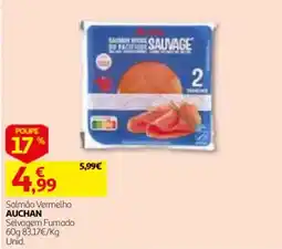 Auchan Salmão Vermelho Auchan promoção