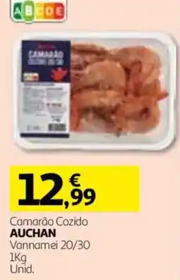 Auchan Camarão cozido auchan promoção