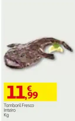 Auchan Tamboril fresco inteiro promoção