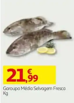 Auchan Garoupa Média Selvagem Fresca promoção