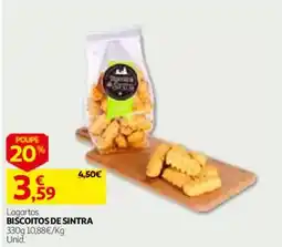 Auchan Lagartos Biscoitos de Sintra promoção