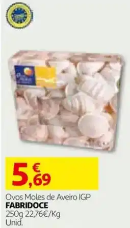 Auchan ovos moles de aveiro igp fabridoce promoção