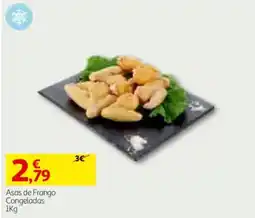 Auchan Asas de frango congeladas promoção