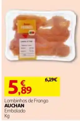 Auchan Lombinhos de Frango Auchan promoção