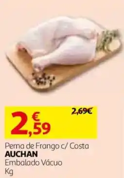 Auchan Perna de frango c/ costa auchan promoção