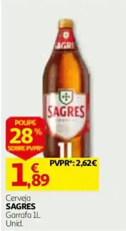 Auchan Cerveja Sagres promoção
