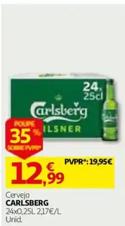 Auchan Cerveja Carlsberg promoção