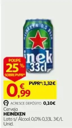 Auchan Cerveja Heineken promoção