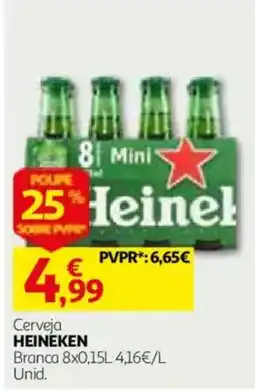Auchan Cerveja Heineken promoção