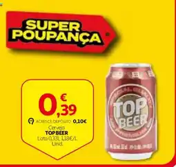 Auchan Cerveja Top Beer promoção