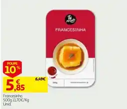 Auchan Francesinha ta pretti promoção