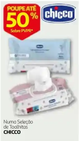 Auchan Numa Seleção de Toalhitas Chicco promoção