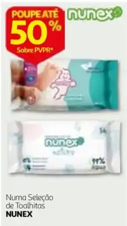 Auchan Numa Seleção de Toalhitas Nunex promoção