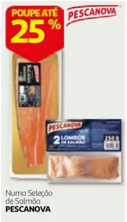 Auchan Numa Seleção de Salmão Pescanova promoção