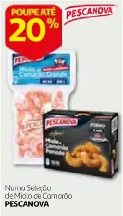 Auchan miolo de camarão pescanova promoção